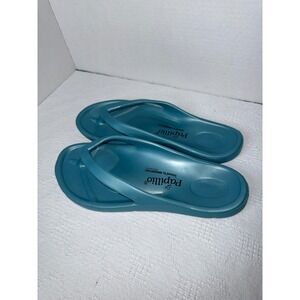 Papillio by Birkenstock Blue Flip Flops Sandals Women's 9-9.5 New Condition